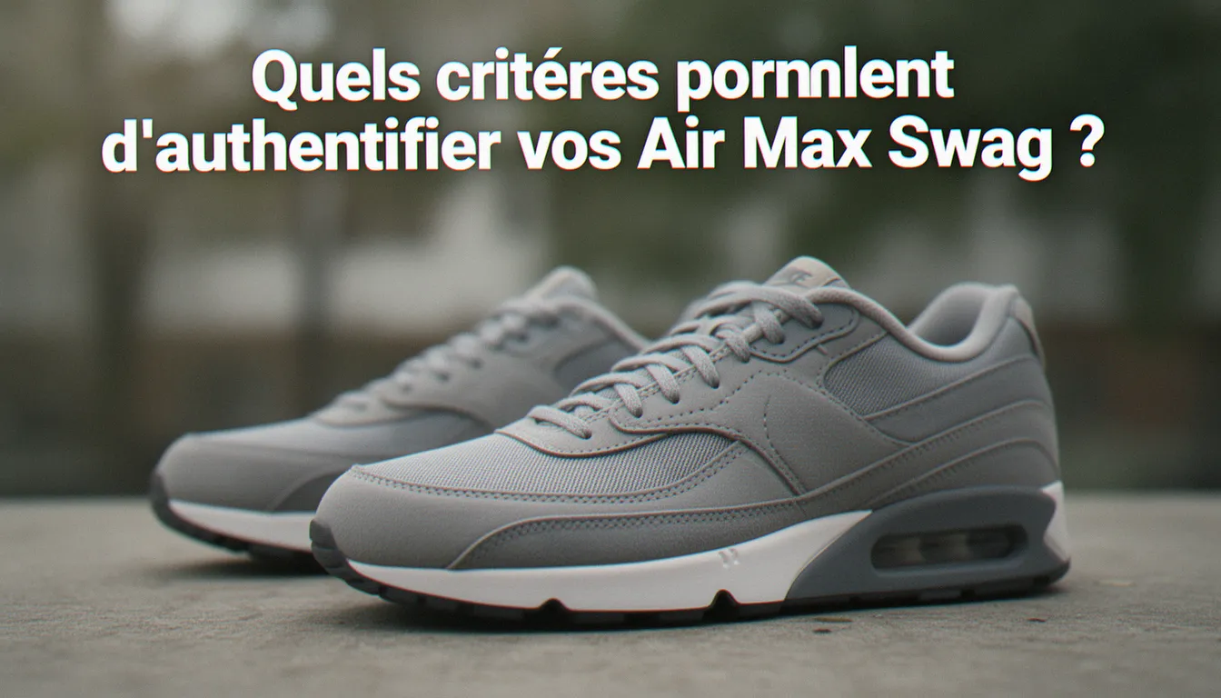 Quels critères permettent d'authentifier vos Air Max Swag ? — nike air max swag
