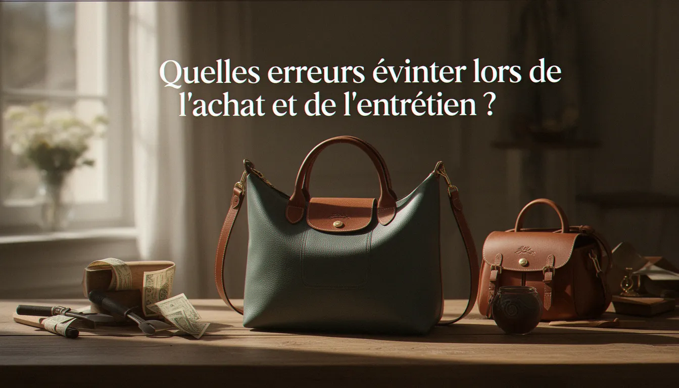 Quelles erreurs éviter lors de l'achat et de l'entretien ? — sac hobo longchamp