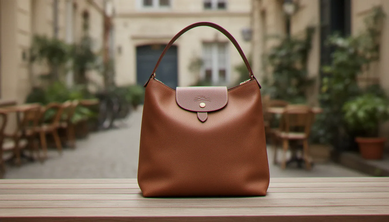 Illustration de sac hobo longchamp