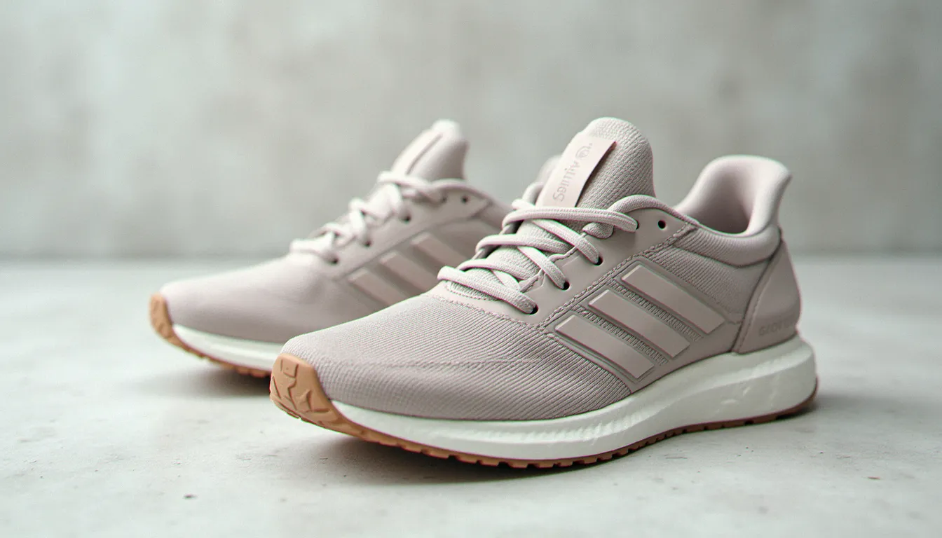 Paire de baskets de running premium en gros plan, illustrant le guide sur la gel kinsei 5